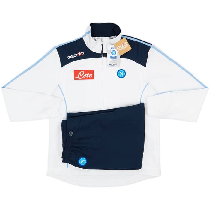 2009-10 Napoli Macron Full Tracksuit (M)