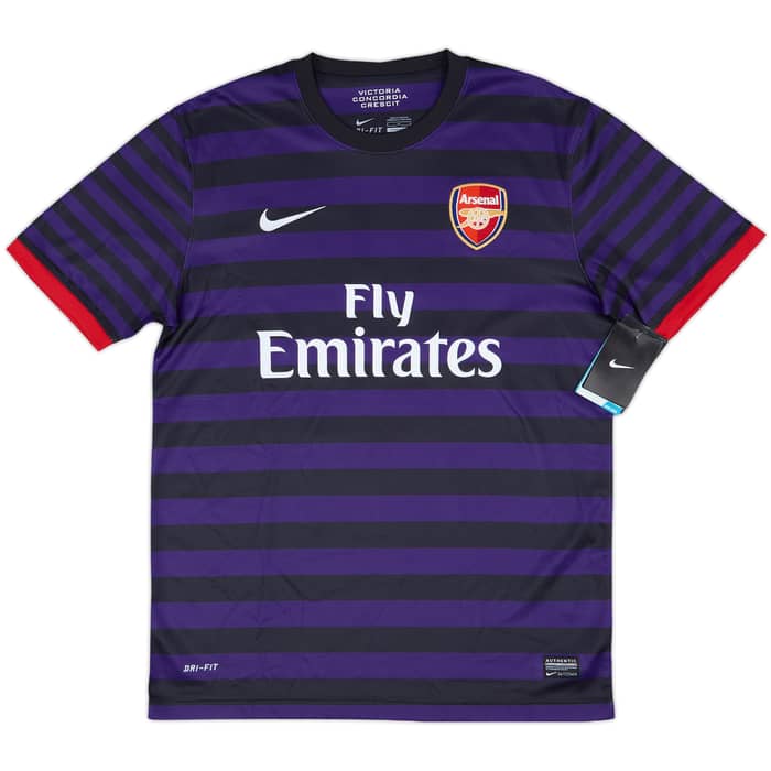 2012-13 Arsenal Away Shirt Arteta #8 (M)