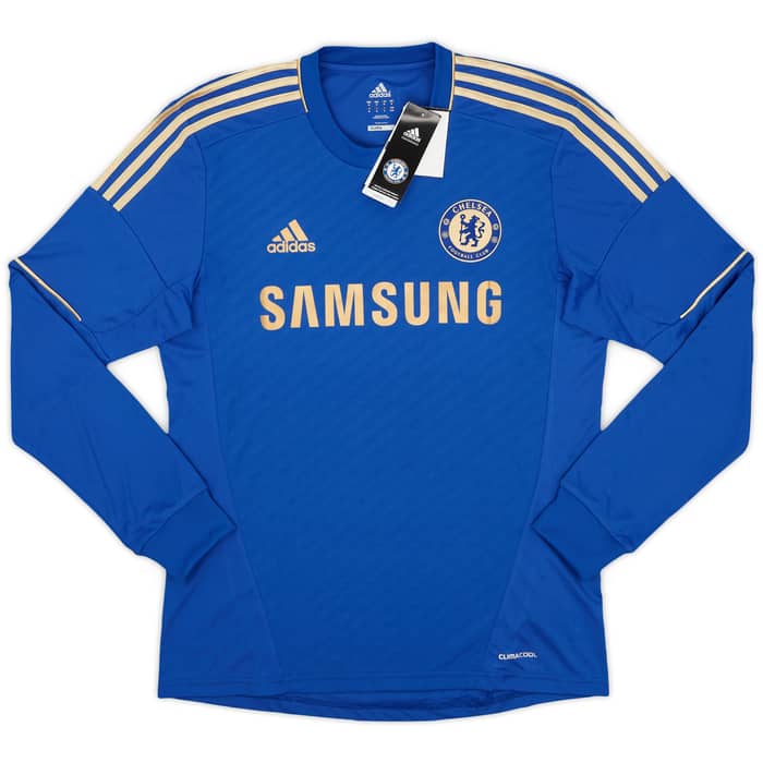 2012-13 Chelsea Home L/S Shirt Hazard #17