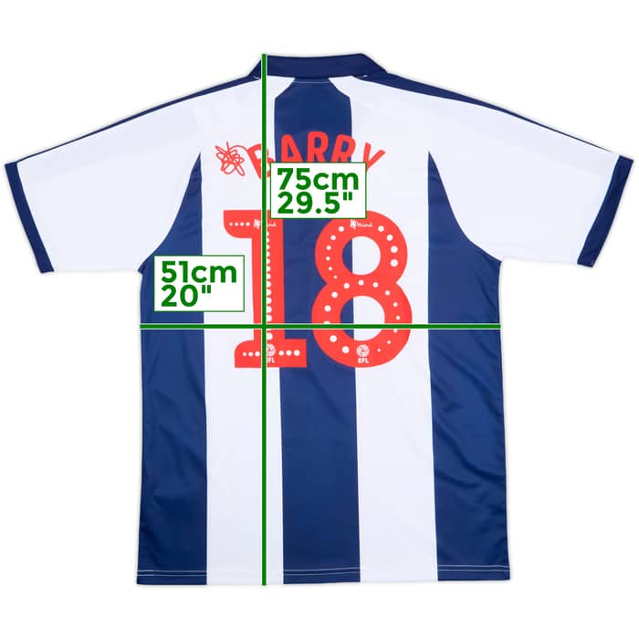 2018-19 West Brom Home Shirt Barry #18 (L)