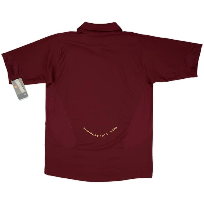 2005-06 Arsenal Limited Edition Home Shirt (L)