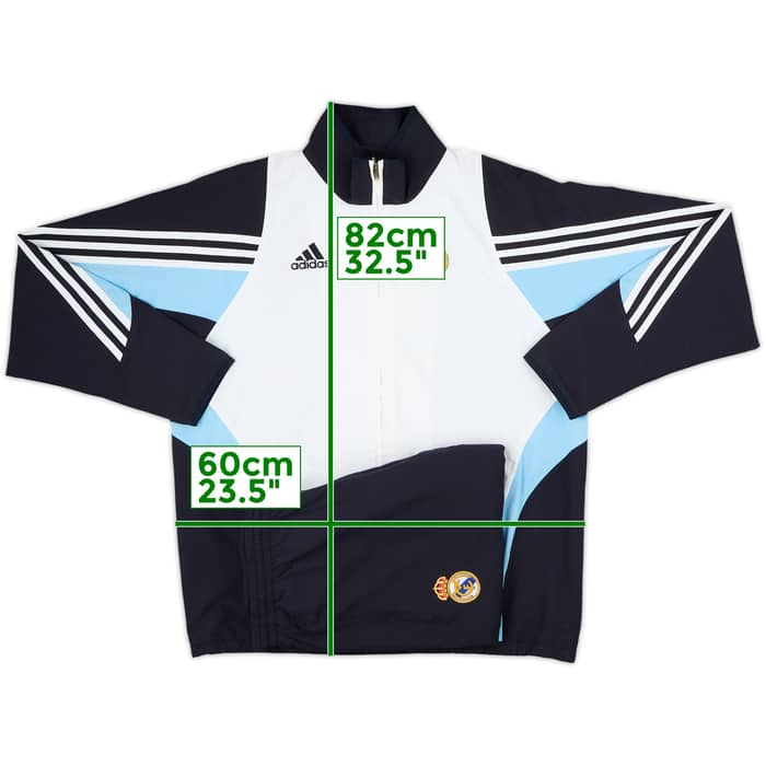 2003-04 Real Madrid adidas Tracksuit - 6/10 - (M/L)