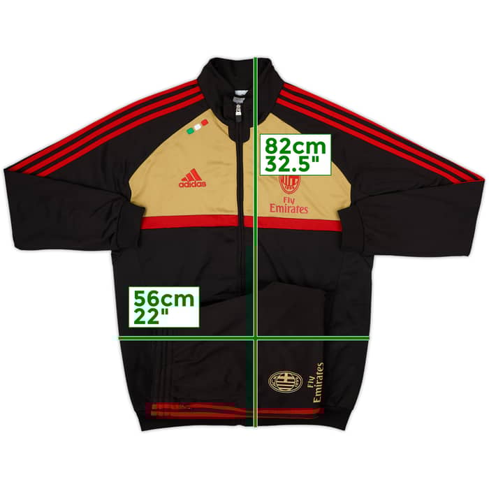 2011-12 AC Milan adidas Tracksuit - 6/10 - (L)