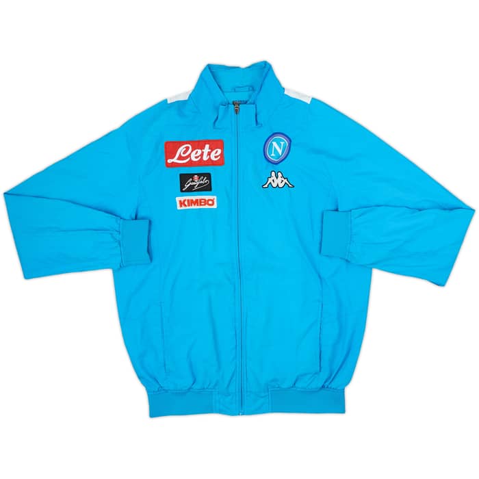 2016-17 Napoli Kappa Tracksuit - 5/10 - (L)