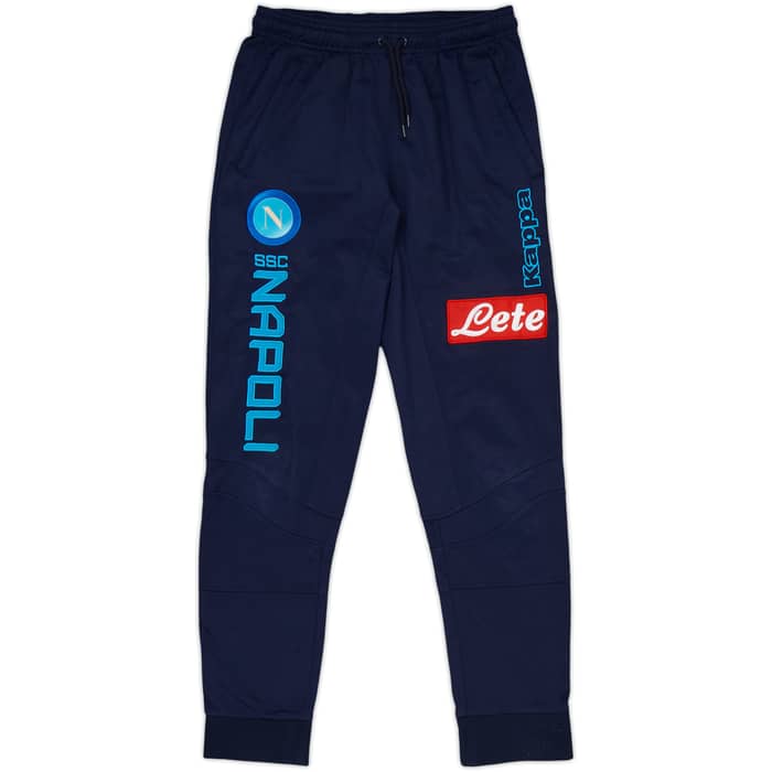2017-18 Napoli Kappa Tracksuit - 5/10 - (L.Boys)