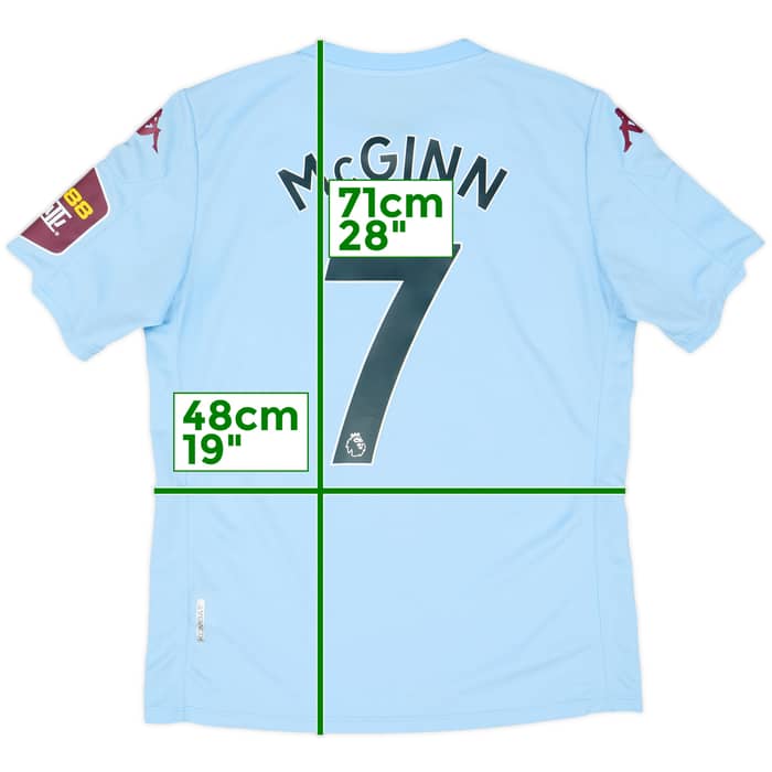 2019-20 Aston Villa Away Shirt McGinn #7 - 6/10 - (M)