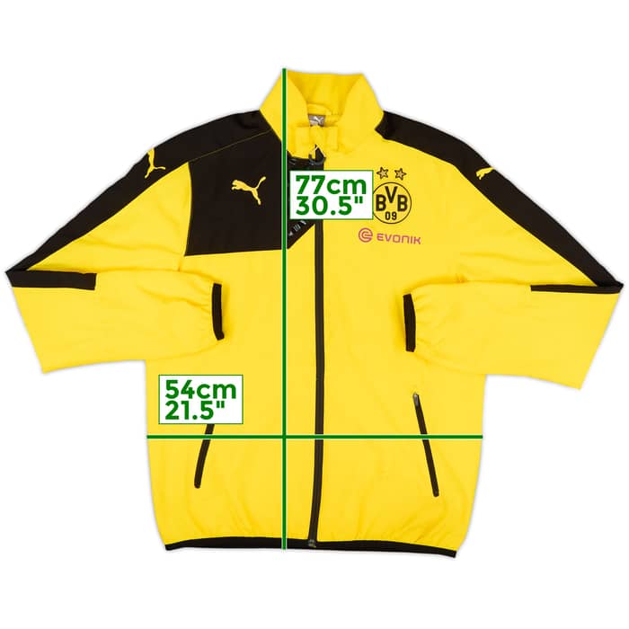 2015-16 Borussia Dortmund Puma Track Jacket - 5/10 - (M)