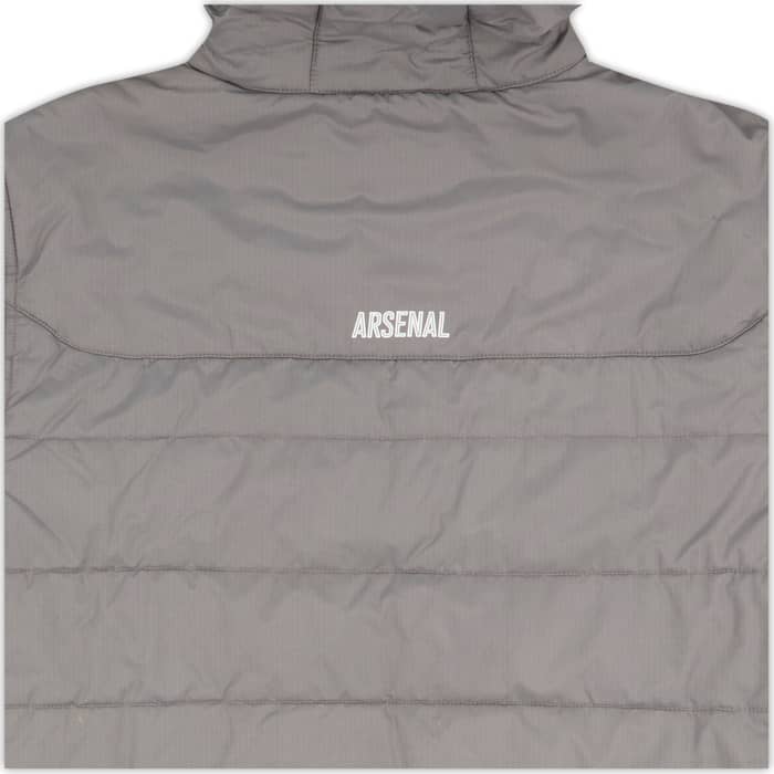 2017-18 Arsenal Puma Reversible Padded Bench Coat - 7/10 - (M)
