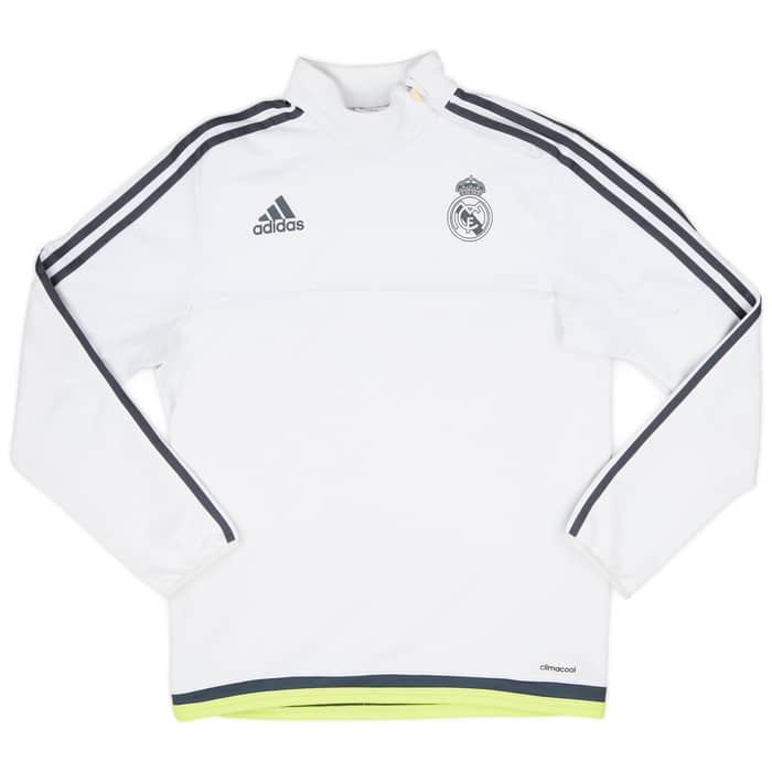 2015-16 Real Madrid adidas Drill Top - 7/10 - (M)