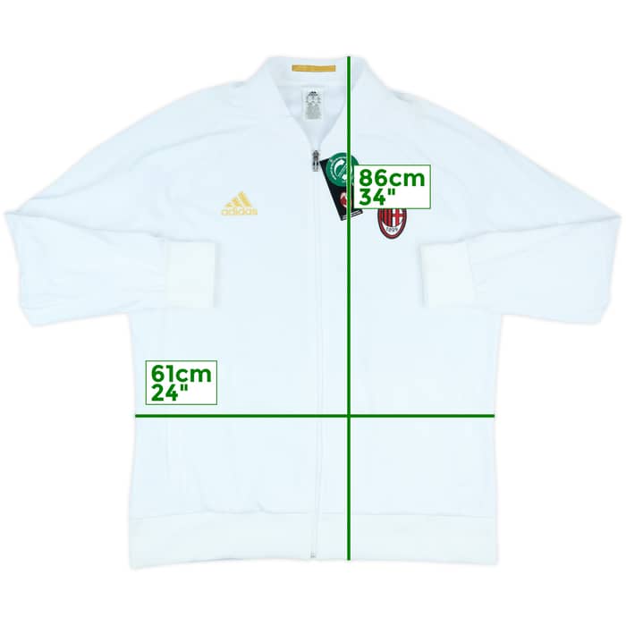 2016-17 AC Milan adidas Track Jacket (XXL)