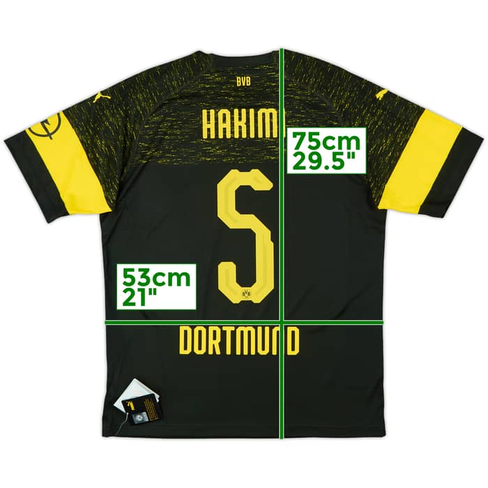 2018-19 Borussia Dortmund Away Shirt Hakimi #5 (L)
