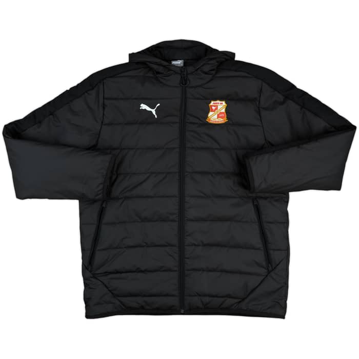 2018-19 Swindon Puma Padded Bench Coat - 10/10 - (L)