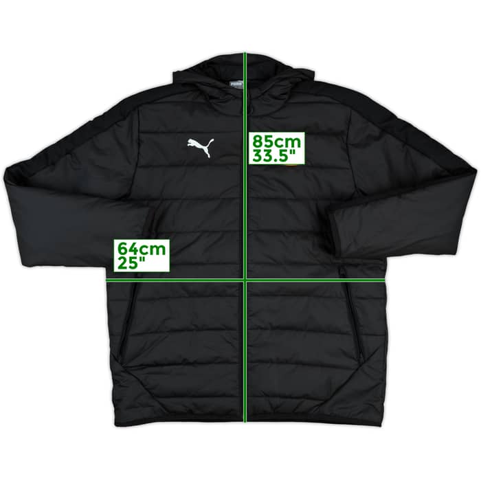 2018-19 Swindon Puma Padded Bench Coat - 10/10 - (L)