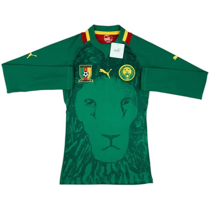 2011-13 Cameroon Prototype Authentic Home L/S Shirt (M)