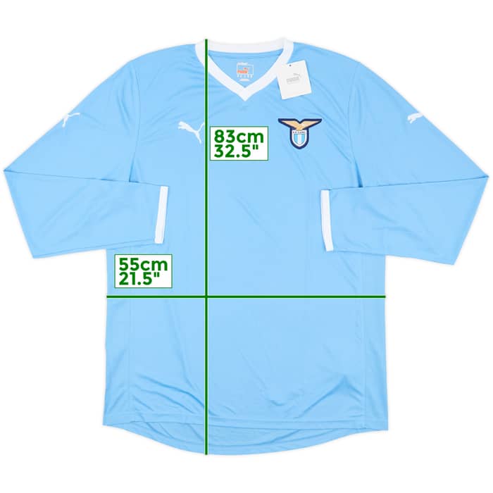 2011-12 Lazio Home L/S Shirt (XL)