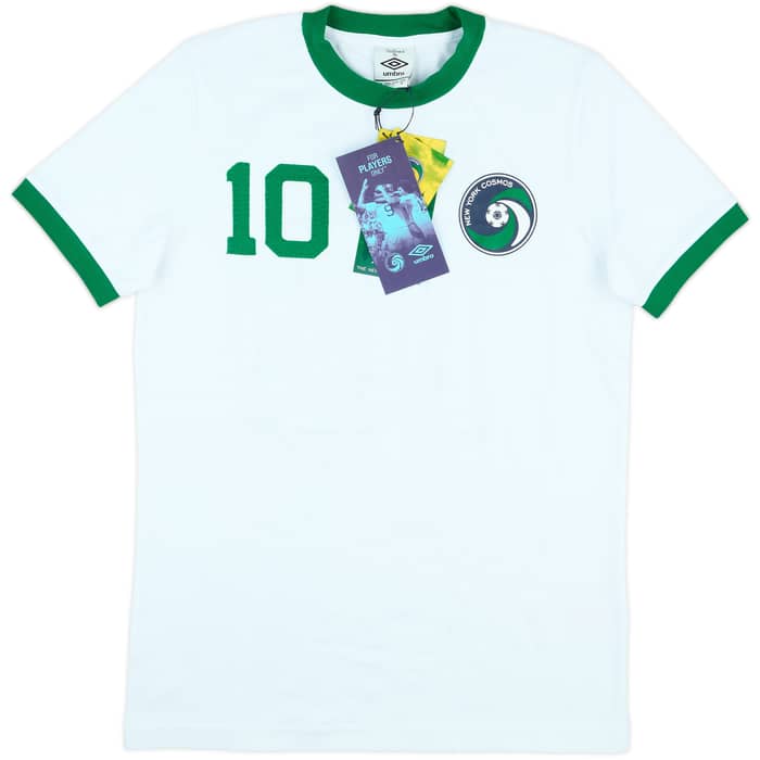 2010 New York Cosmos Umbro 'Retro 1976' Shirt Pele #10 (M)