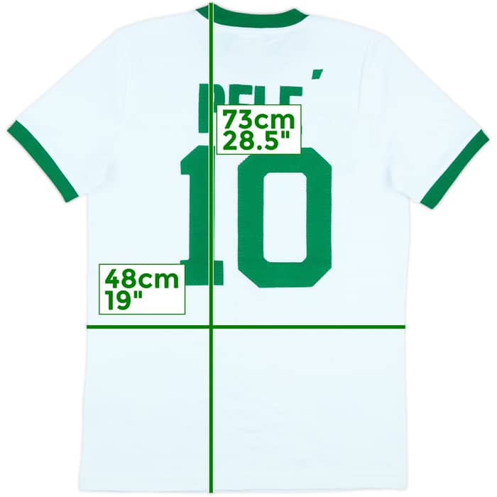 2010 New York Cosmos Umbro 'Retro 1976' Shirt Pele #10 (M)