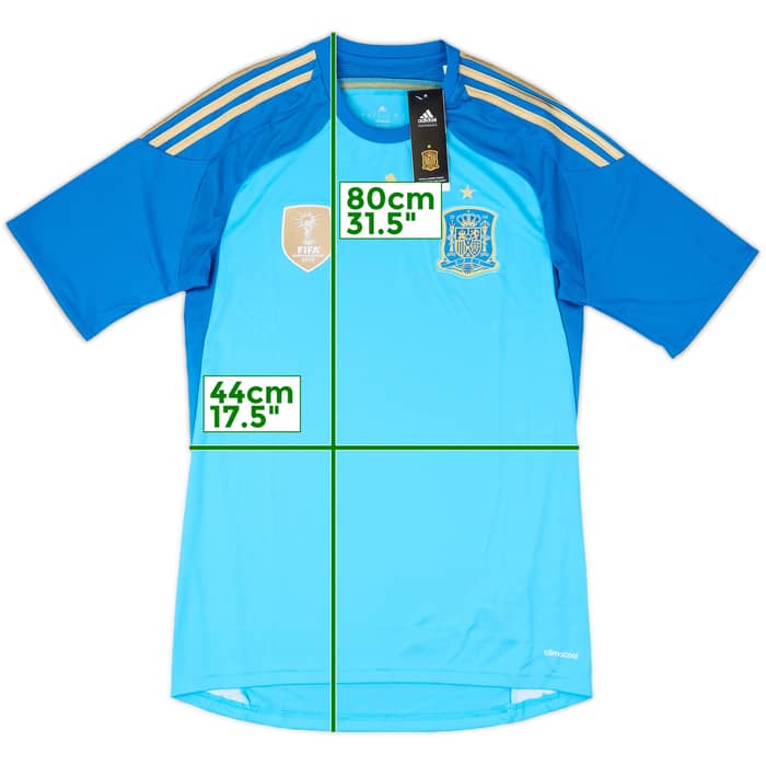 2014-15 Spain GK Shirt (S)