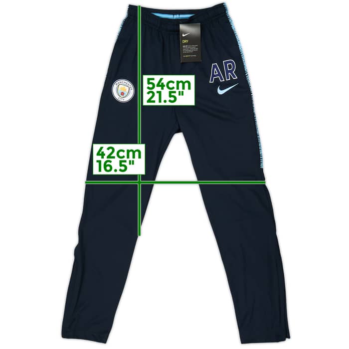 2018-19 Manchester City Nike Track Pants/Bottoms AR (L.Boys)
