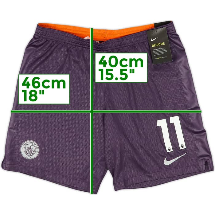 2018-19 Manchester City Third Shorts #11 (M)