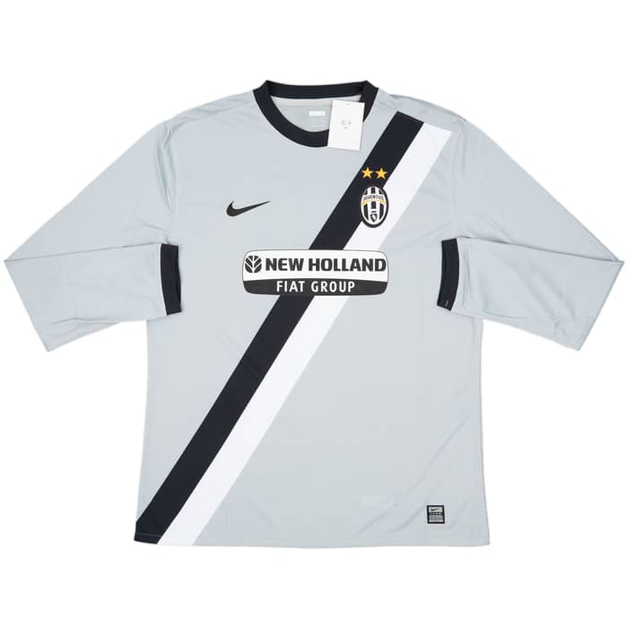 2009-10 Juventus Player Issue Away L/S Shirt Del Piero #10 (XL)
