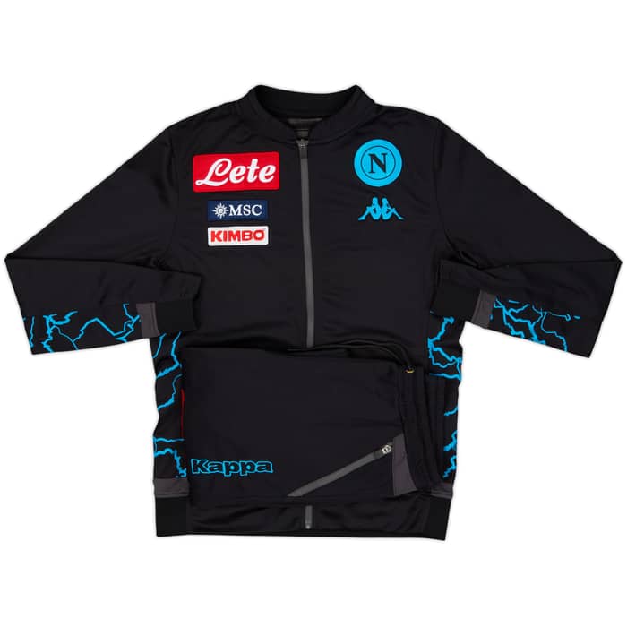 2019-20 Napoli Kappa Tracksuit - 7/10 - (S)