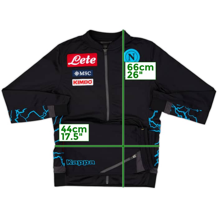 2019-20 Napoli Kappa Tracksuit - 7/10 - (S)
