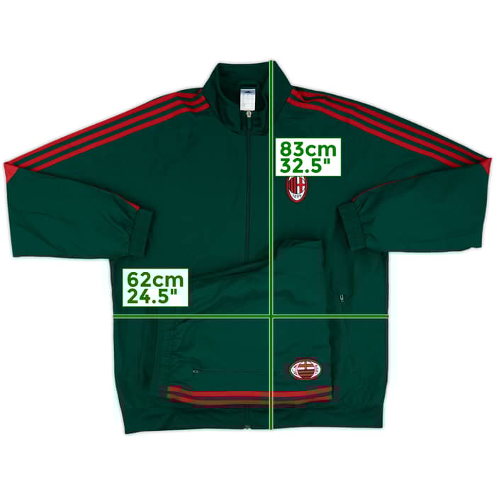 2013-14 AC Milan adidas Tracksuit - 8/10 - (XL)