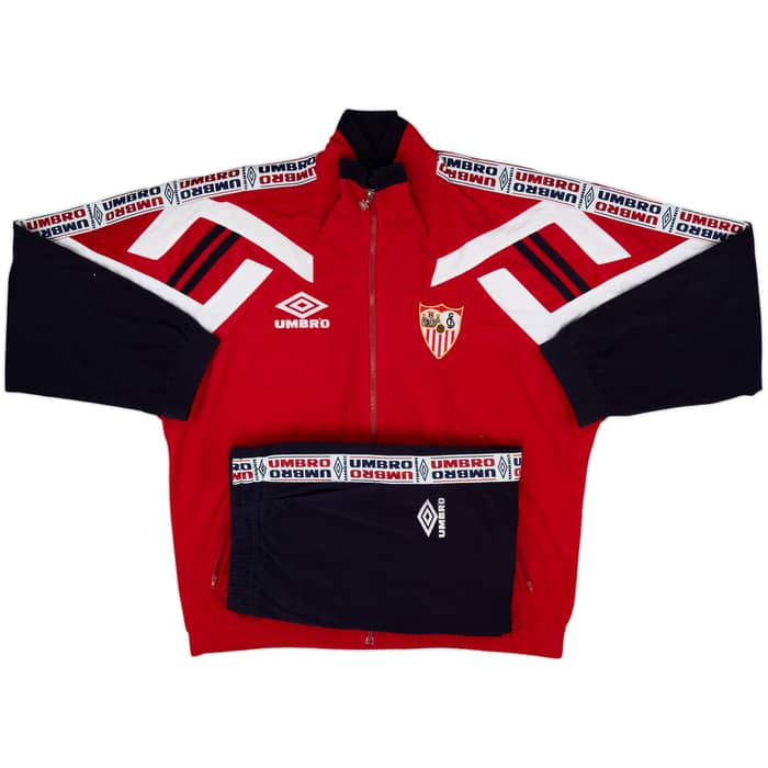 1998-99 Sevilla Umbro Tracksuit - 8/10 - (L)
