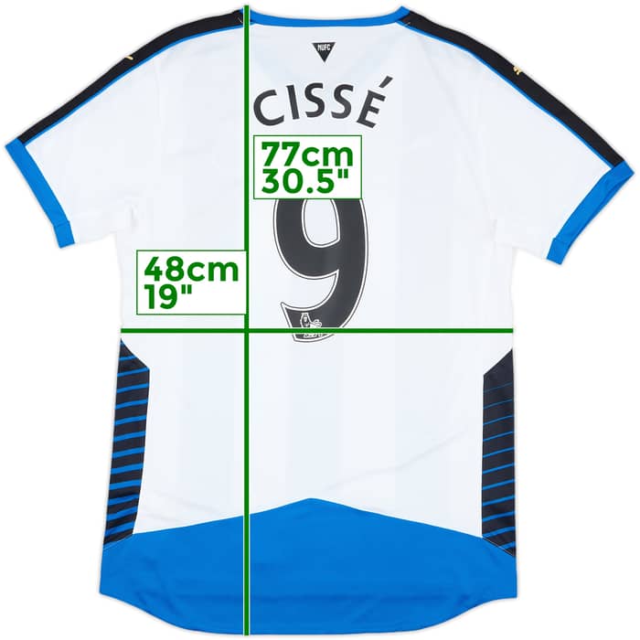 2015-16 Newcastle Home Shirt Cisse #9 - 7/10 - (M)
