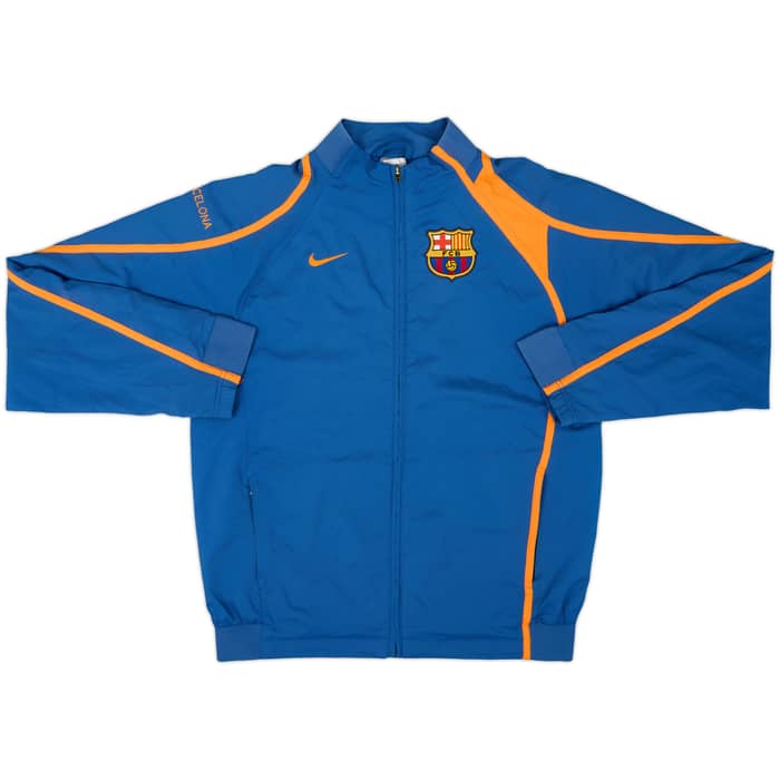 2007-08 Barcelona Nike Tracksuit - 9/10 - (L)