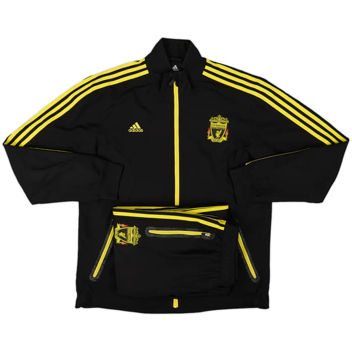 2010-11 Liverpool adidas Tracksuit - 9/10 - (L)