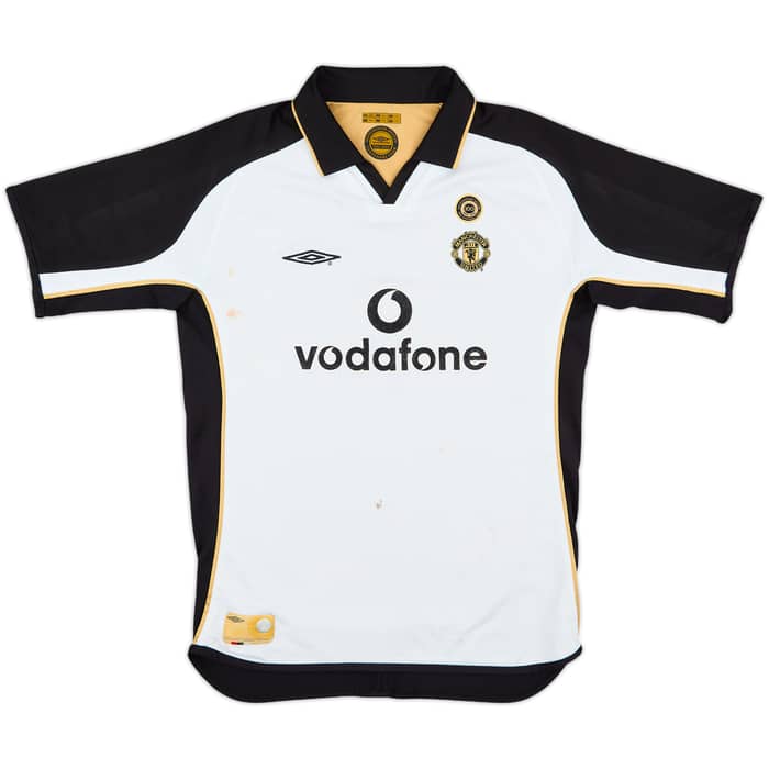 2001-02 Manchester United Centenary Away/Third Shirt - 5/10 - (L.Boys)