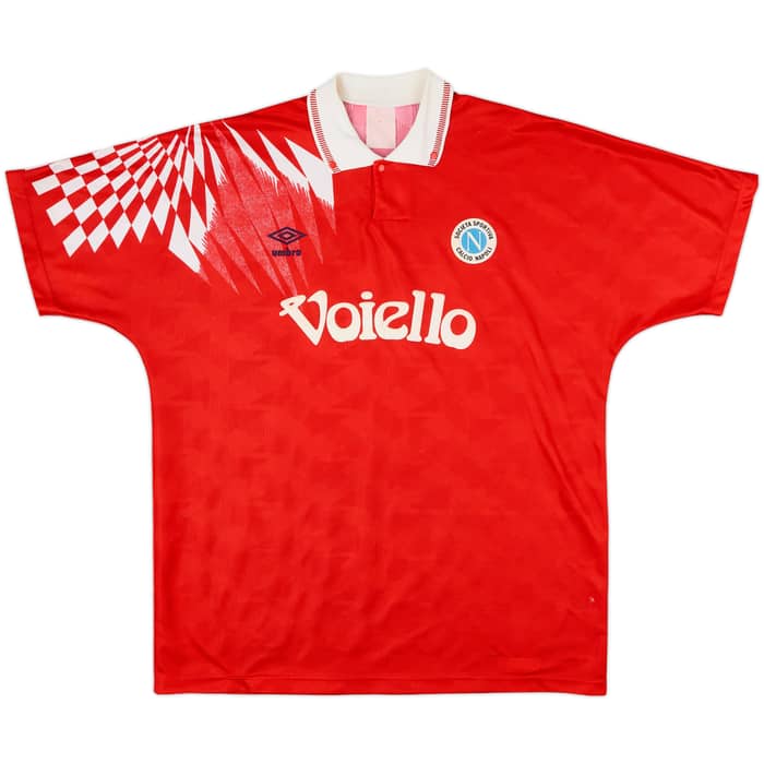 1991-93 Napoli Third Shirt - 8/10 - (XL)