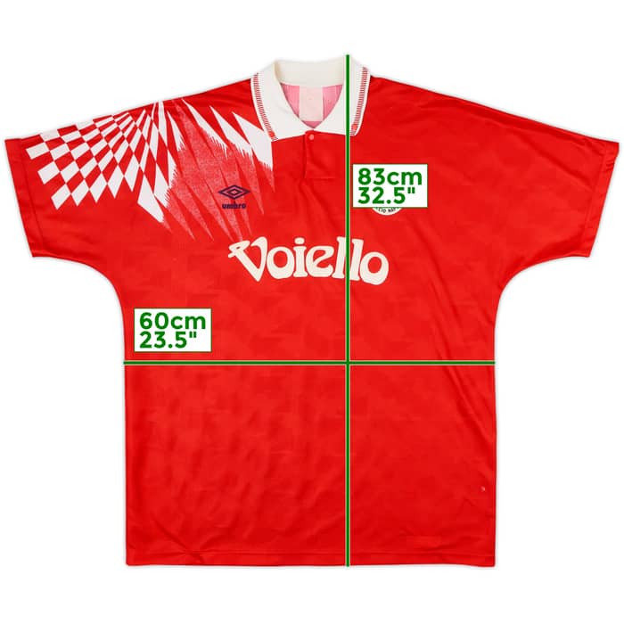 1991-93 Napoli Third Shirt - 8/10 - (XL)