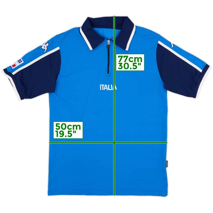 2002-03 Italy Kappa Polo Shirt - 8/10 - (M)