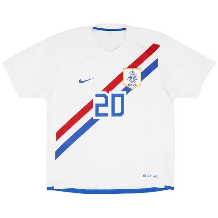 2006-08 Netherlands Away Shirt Sneijder #20