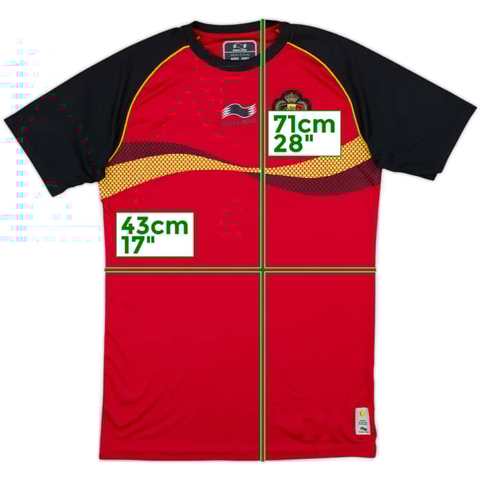 2012-14 Belgium Burrda Training Shirt - 8/10 - (M)