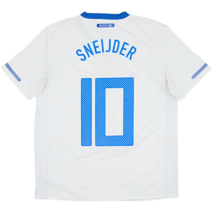 2010-11 Netherlands Away Shirt Sneijder #10 - 4/10 - (L)