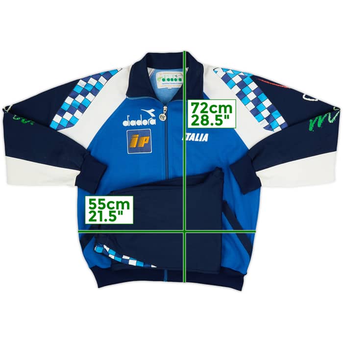 1990 Italy Diadora Chándal - 5/10 - (XL)