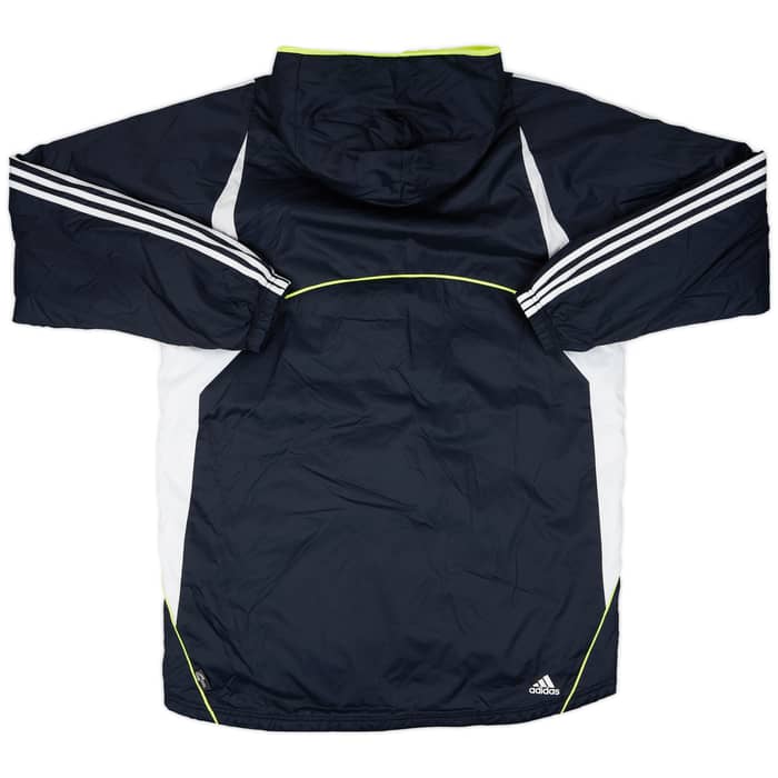 2007-08 Chelsea adidas CL Padded Bench Coat - 8/10 - (XL)