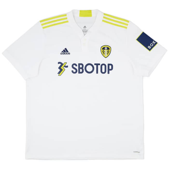 2021-22 Leeds United Home Shirt Bamford #9 - 7/10 - (XXL)