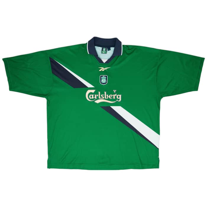 1999-00 Liverpool Away Shirt Song #4 - 6/10 - (XXL)