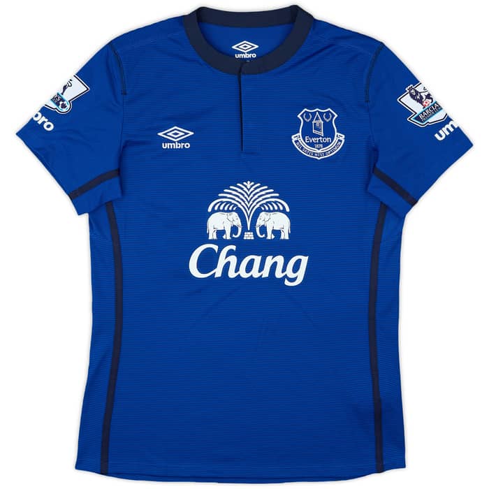2014-15 Everton Home Shirt Stones #26 - 8/10 - (S)