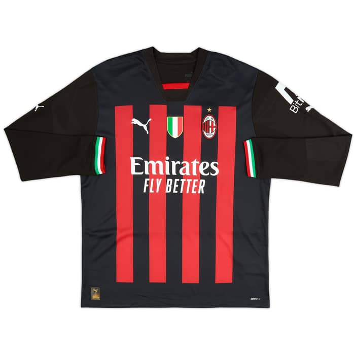 2022-23 AC Milan Home Shirt Ibrahimovic #11