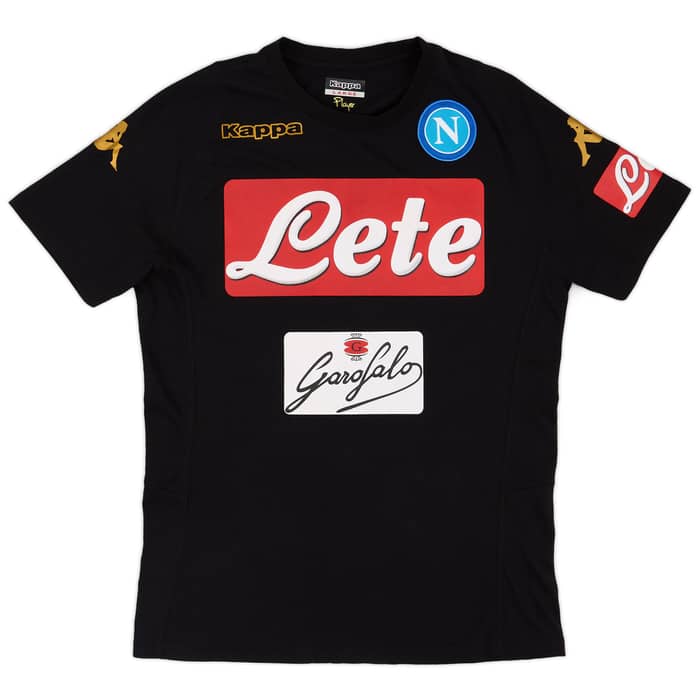 2016-17 Napoli Player Issue Training Tee # - 3/10