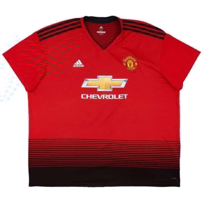 2018-19 Manchester United Home Shirt Mata #8 - 7/10 - (3XL)