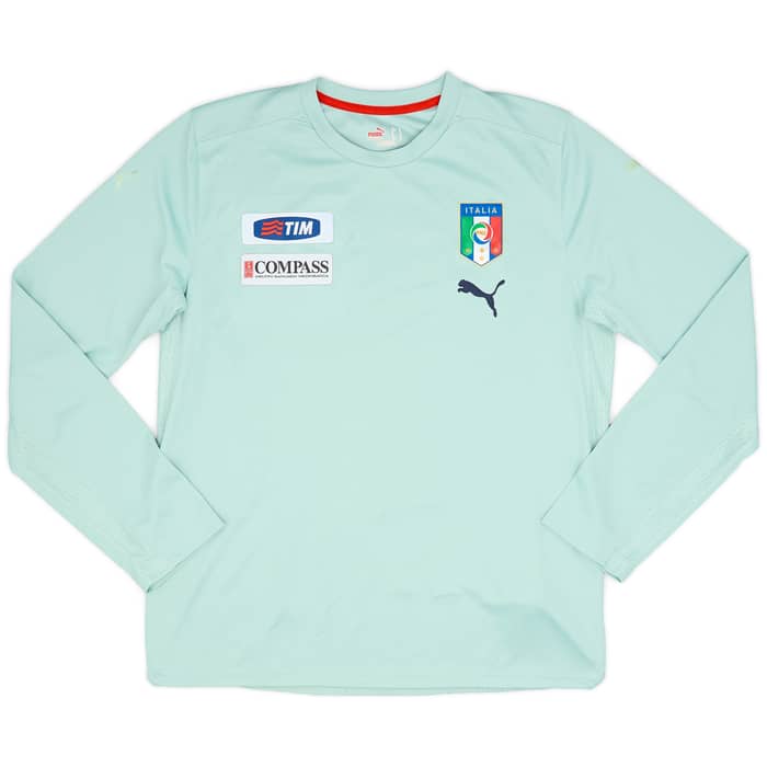 2008-09 Italy Puma Training L/S Shirt - 7/10 - (L)