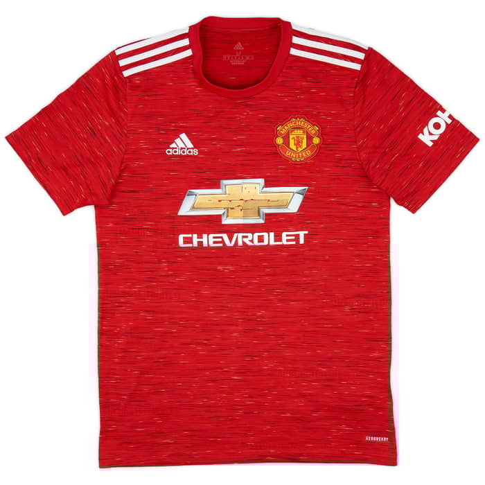 2020-21 Manchester United Home Shirt B.Fernandes #18 - 5/10 - (M)