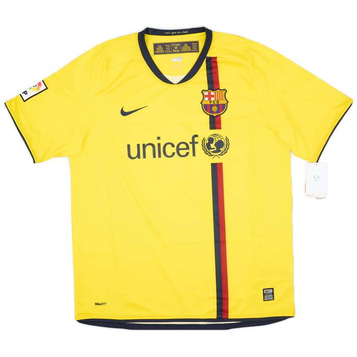 2008-10 Barcelona Away Shirt Messi #10 (L)
